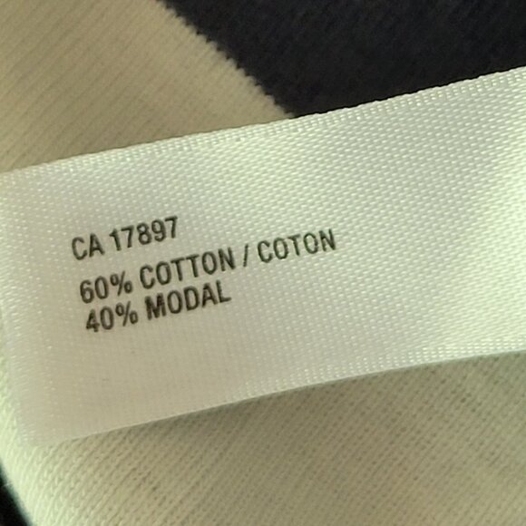 GAP Long Sleeve Tee Striped Super Soft Women's Size XS - Picture 4 of 5